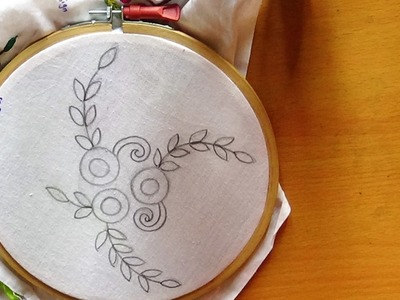 Simple Embroidery Art - Sketch Designs - Mirror work Designs