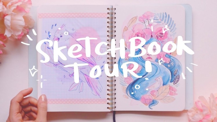 Sketchbook Tour - Mossery 2016-2017