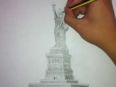 Time-Lapse Art | Statue of Liberty
