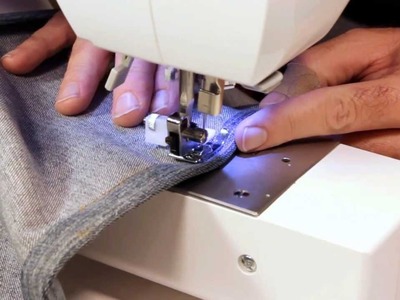 Top Stitching Using A Blind Hem Foot