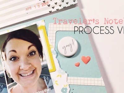 Traveler's Notebook Process Video. Monday Life by retrohipmama