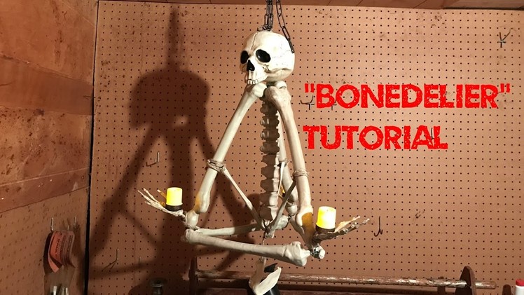 Www.monstertutorials.com - Bone Chandelier tutorial, super easy bonedelier