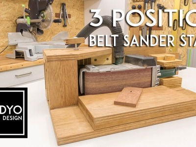 3 Position Belt Sander Stand