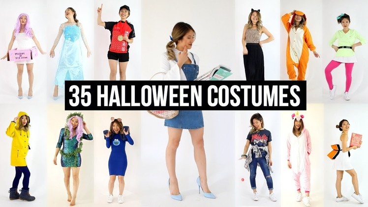 35 Last Minute DIY Halloween Costume Ideas!