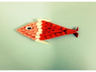 3d origami - Fish