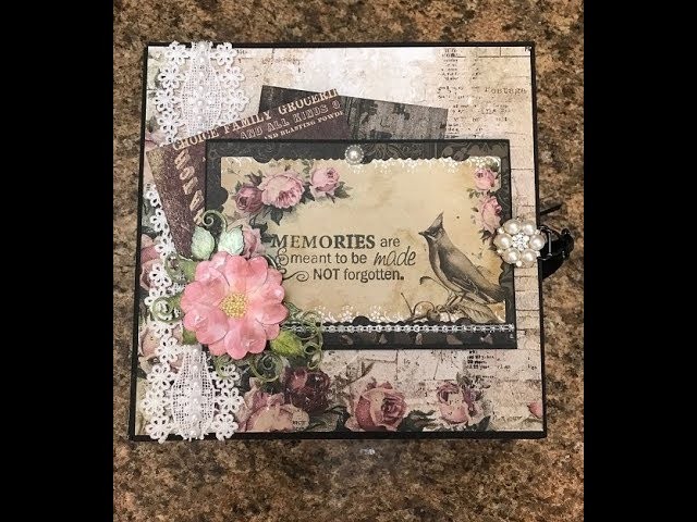 8 X 8 MINI ALBUM FOR SALE TIMELESS BY SHELLIE GEIGLE JS HOBBIES AND CRAFTS