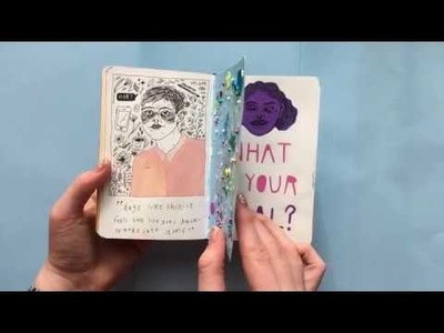 Art journal flip through (November - March)