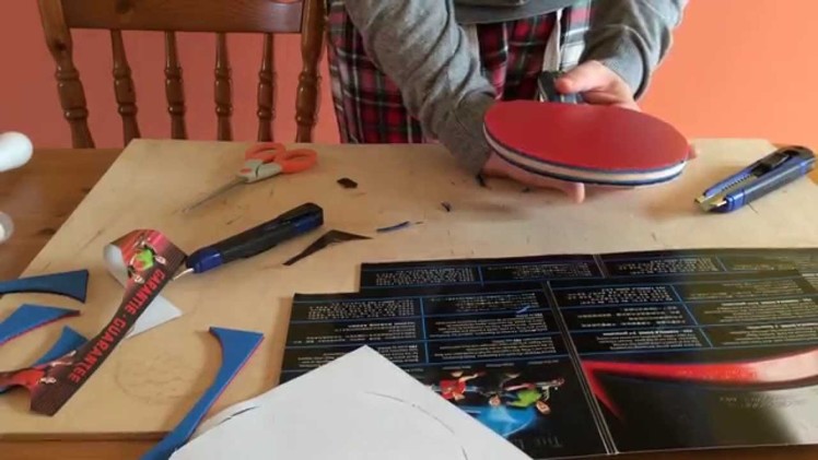 Assembling Your Own Table Tennis Bat [Tutorial]