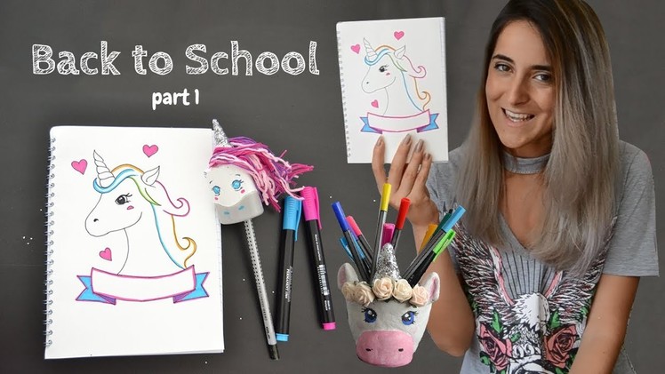 Back to school - DIY - Unicorn ???? !! Part 1 (RO)