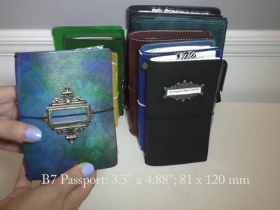 Beginner Series: Traveler's Notebook and Insert Sizes