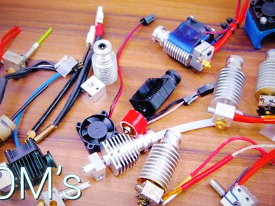 Build your own 3D Printer: Which hotend to pick!