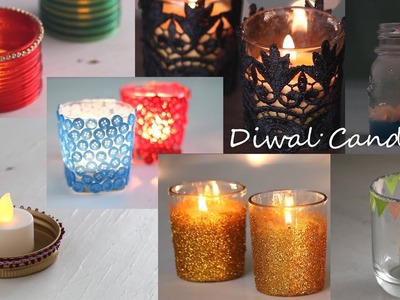 DIY Diwali Candles