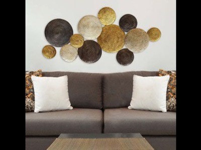 DIY DOLLAR TREE CIRCLES WALL DECOR:THEIR PRICE $193.99 OURS UNDER $20.00