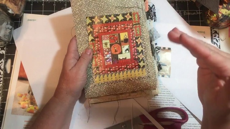 Embellishments from Magazines & Books - How to at 5:25 | dearjuliejulie