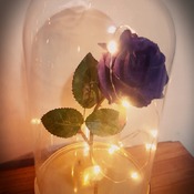 Enchanting light up rose made to order