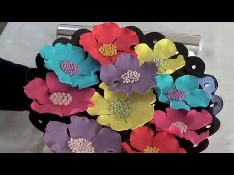 Fondant flower - How to