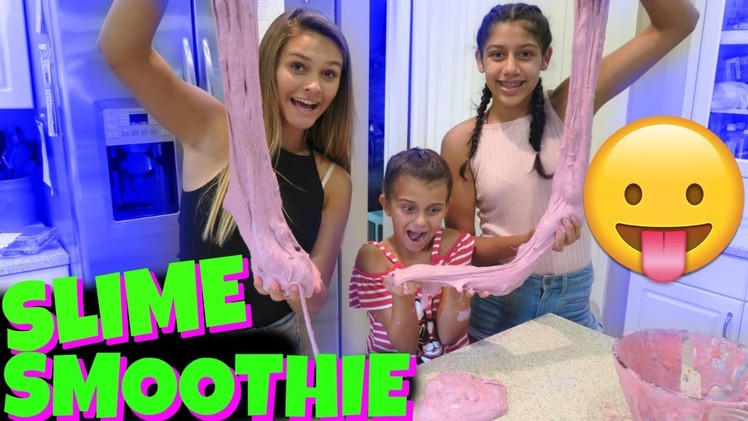 GIANT SLIME SMOOTHIE! MIXING OVER 40 DIFFERENT SLIMES