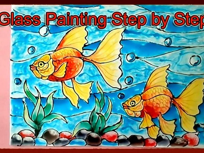 Glass Painting Tutorial Step by Step
