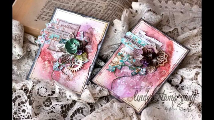 Green Cat Story + Lindy’s Stamp Gang cards Tutorial