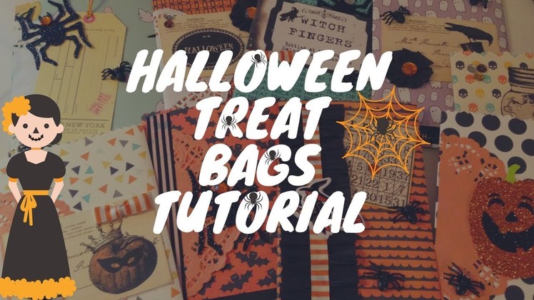 Halloween Treat Bags Tutorial ????