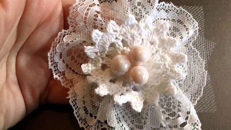 Handmade Lace Flowers