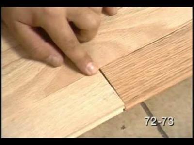 Hardwood Floor Edges and Details - "Laying Hardwood Floors" Part 6 of 8