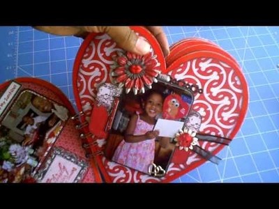 Heart-Shaped Valentine Day Mini Album