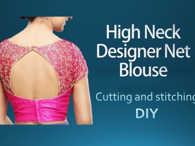 High neck blouse