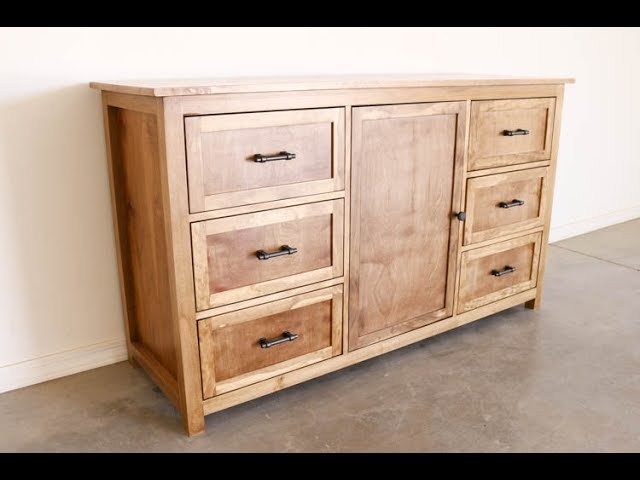 How To Build a Rustic Dresser