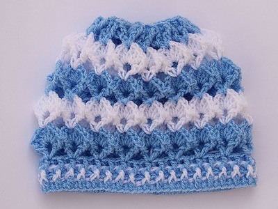 How to Make a Crochet Cap for Kids very easy