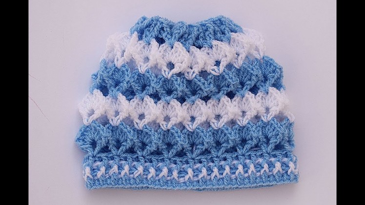 How to Make a Crochet Cap for Kids very easy