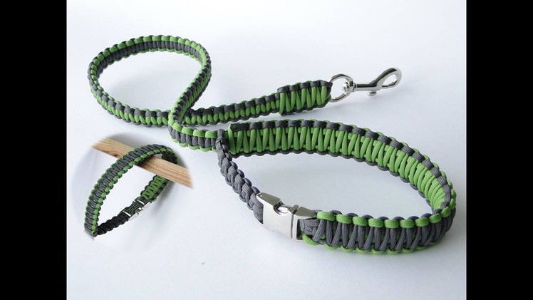 How to Make a Paracord Dog Leash-Release Handle-Buckle Version-Cobra Weave