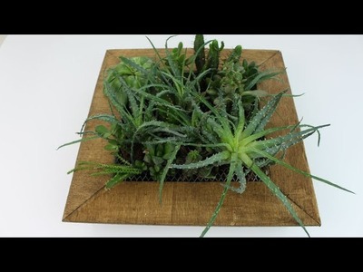 How To Make A Succulent Planter