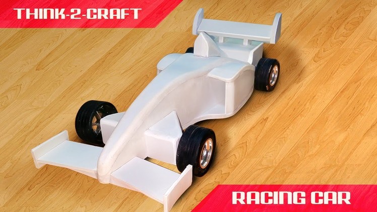 How to make Amazing RC F1 Racing Car using sunborad |Formula1 Battery Powered Car