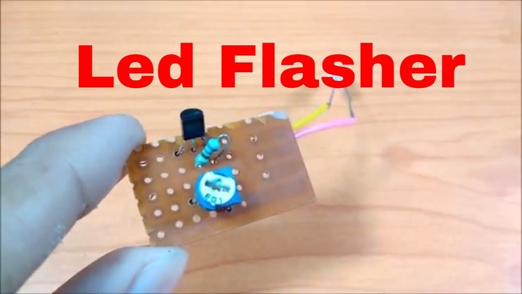 How to make simple flashing led strip lights without any IC easily