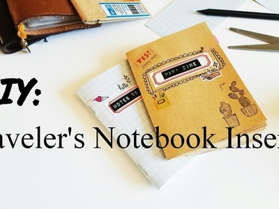 How To: Making Traveler's Notebook Inserts