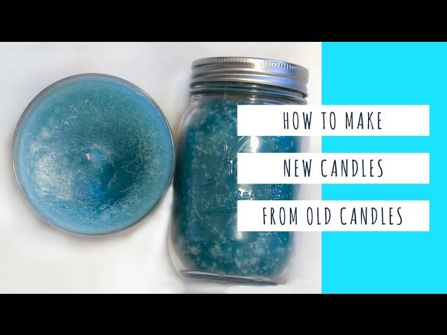 How to melt candle wax (English) - At Home with Reena
