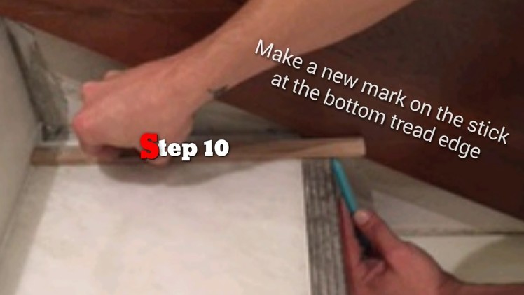 How to scribe skirt boards into any Stairway flawlessly!!