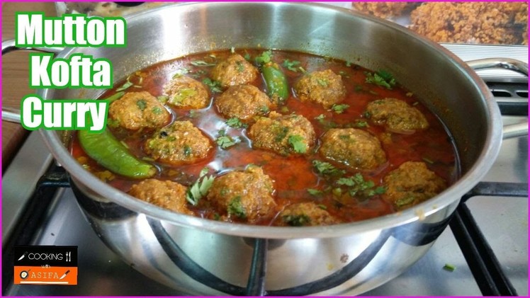 Kofta curry recipe | restaurant-style mutton kofta curry's | koftay ka salan by (COOKING WITH ASIFA)