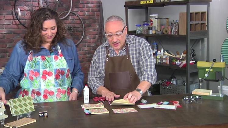 Learn a book binding technique on Make It Artsy with Joe Rotella (207-3)