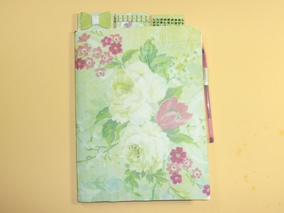 Making a Cute Composition Notebook for School or Gifts