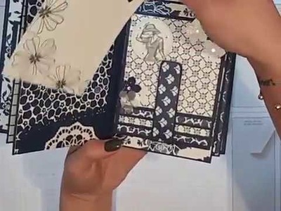 Mini album using stampin up products.