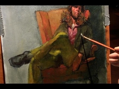 Oil Painting Tutorial Demo Beginning To End - PREVIEW, Oil Painting Lesson by Steve Carpenter