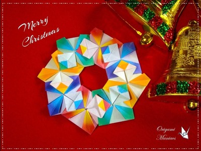 Origami Maniacs 228: Frobel's Variations Wreath 5. Guirnalda 5