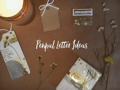 Penpal Letter Ideas.Inspo!