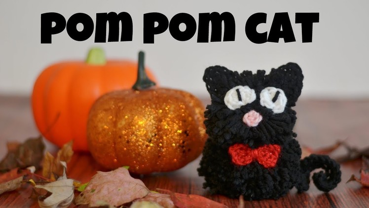 Pom Pom Cat Crochet Tutorial