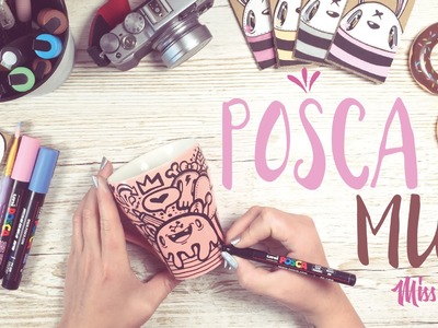 Posca Pens x Miss Wah - Create Your Own Mug!!! - CUTE!