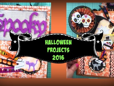 Project Share! Halloween Flip Book, Loaded Envelope and Embellishments