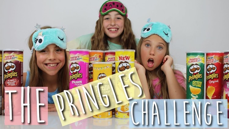 Rosie McClelland | Crazy Pringles Challenge with friends