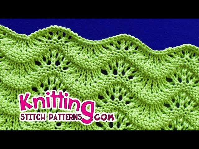 Scalloped Ripple Lace Stitch